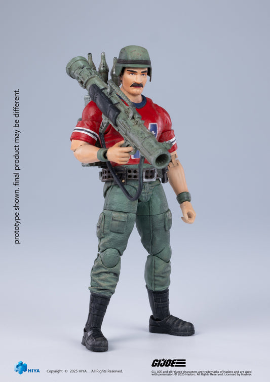 Exquisite Mini Series 1/18  G.I.Joe BAZOOKA - Action Figure By HIYA Toys