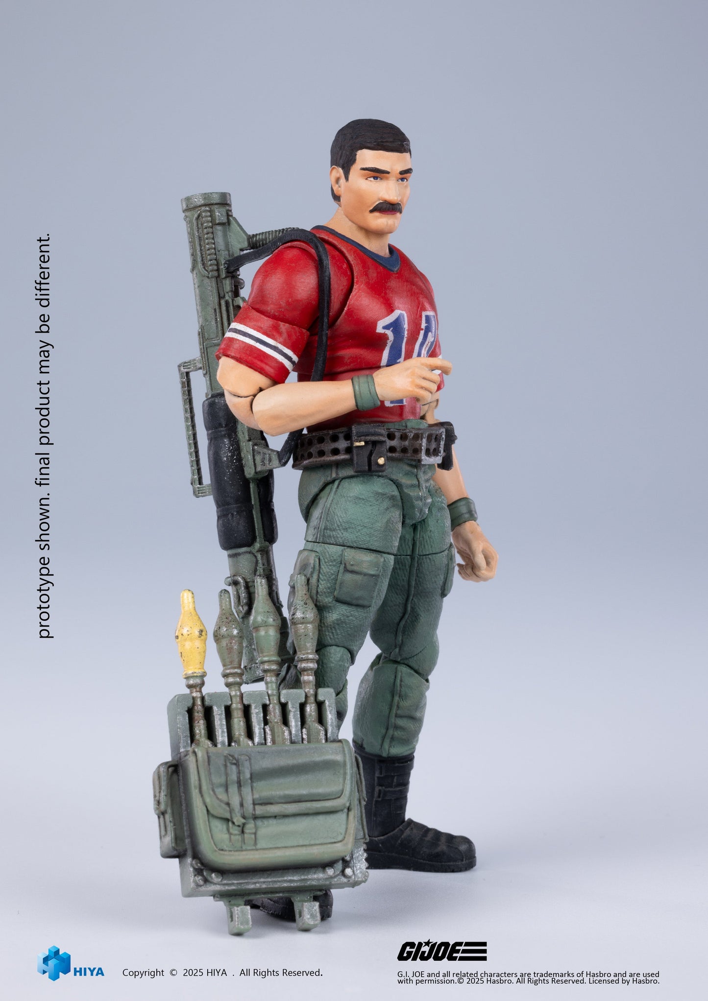 Exquisite Mini Series 1/18  G.I.Joe BAZOOKA - Action Figure By HIYA Toys