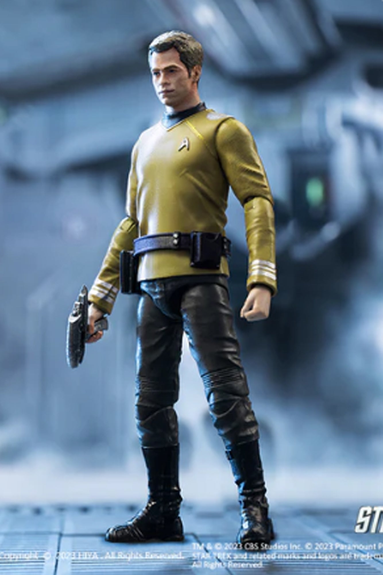 (Rare) STAR TREK 2009 Kirk Exquisite Mini Series 1/18 Scale - Action Figure By HIYA Toys