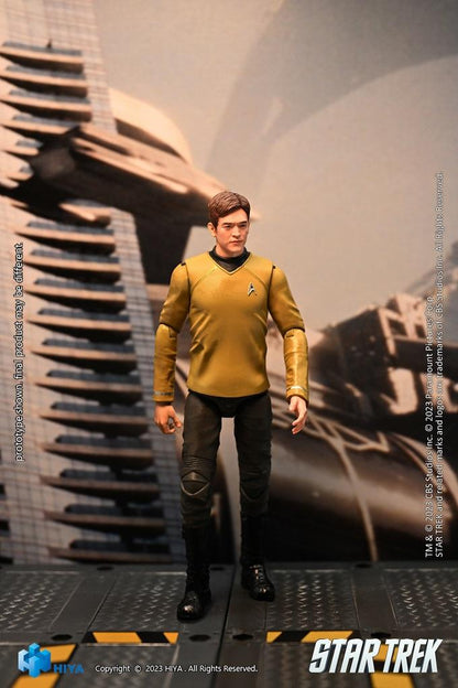 STAR TREK 2009 Sulu Exquisite Mini Series 1/18 Scale - Action Figure By HIYA Toys