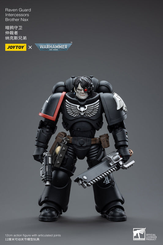 Raven Guard Intercessors Brother Nax - Warhammer 40K Action Figure By JOYTOY