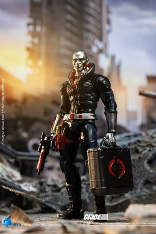 (Rare) G.I.Joe Destro Exquisite Mini Series 1/18 Scale - Action Figure By HIYA Toys